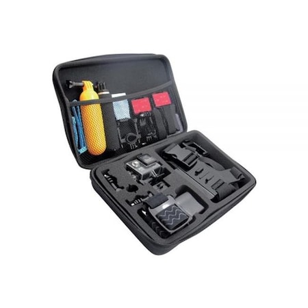 Axess Axess CA55501 Action Camera Hardshell Case; Silver CA55501